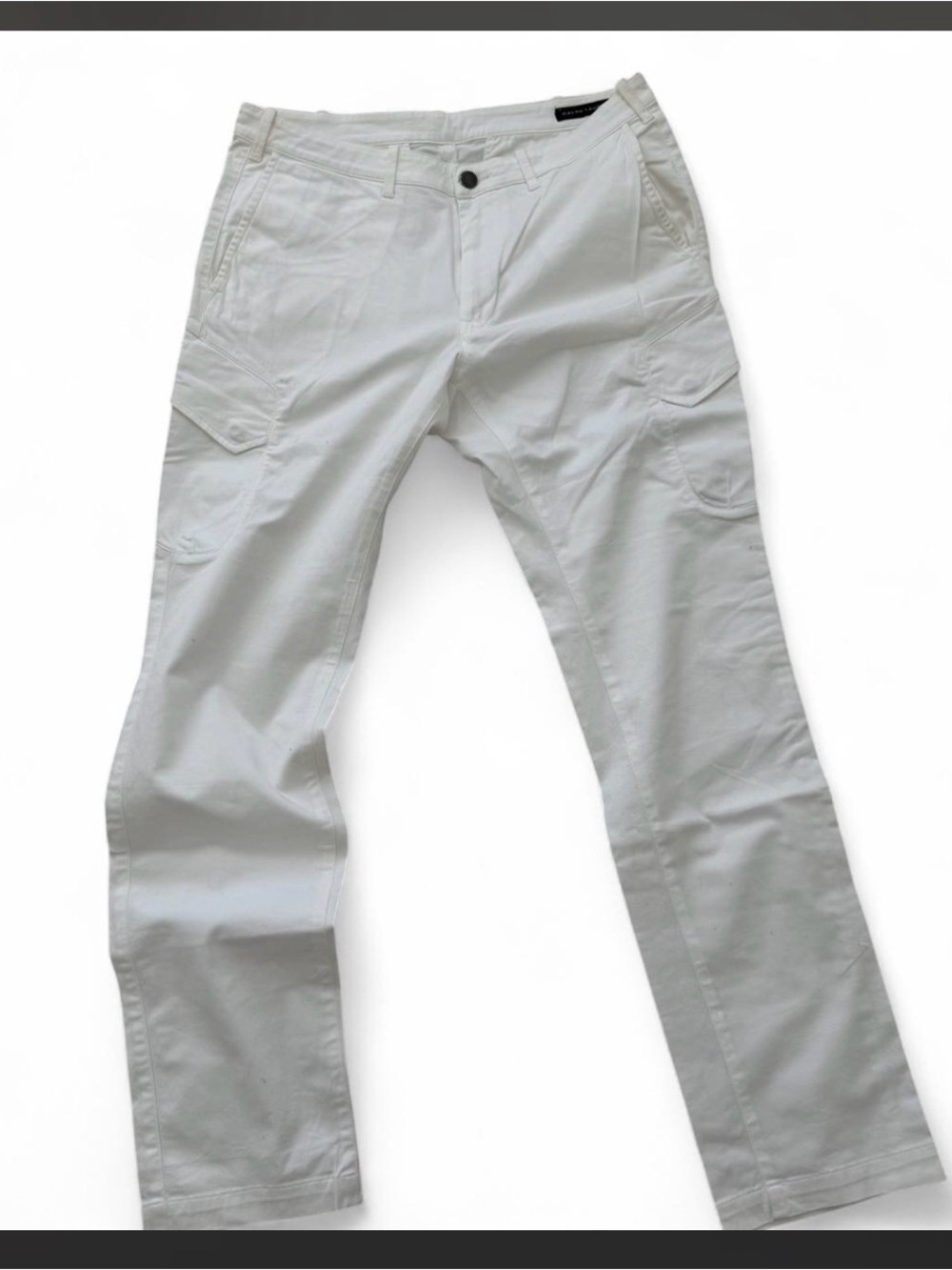 Ralph Lauren White Men's Cargo Pants